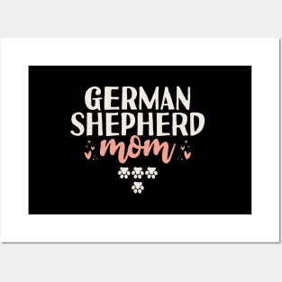 German Shepherd Mom Gift Posters and Art